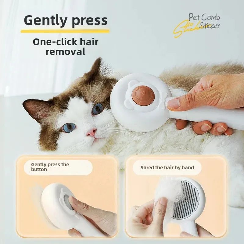 Rechargeable Two-In-One Pet Nail Trimmer Grooming Comb