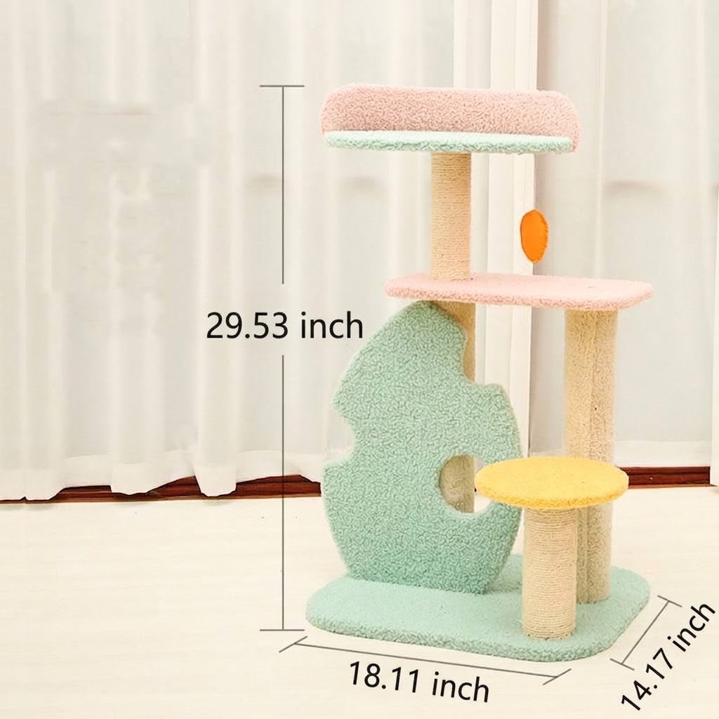 Large Pet Scratching Post Interactive Toy Supplies