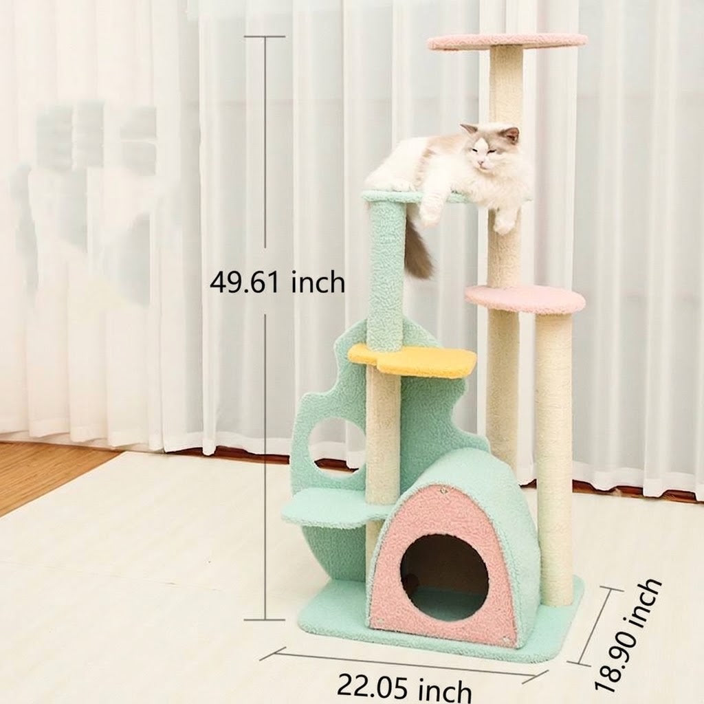 Large Pet Scratching Post Interactive Toy Supplies