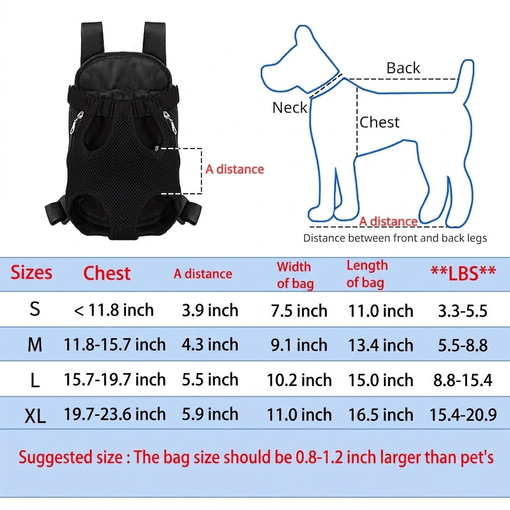 Breathable Pet Carrier Backpack For Hiking And Travel