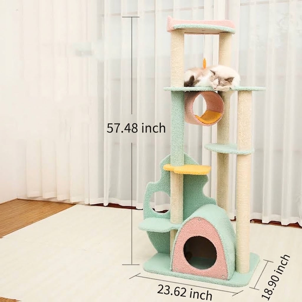 Large Pet Scratching Post Interactive Toy Supplies