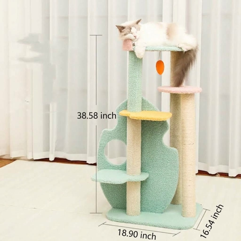 Large Pet Scratching Post Interactive Toy Supplies