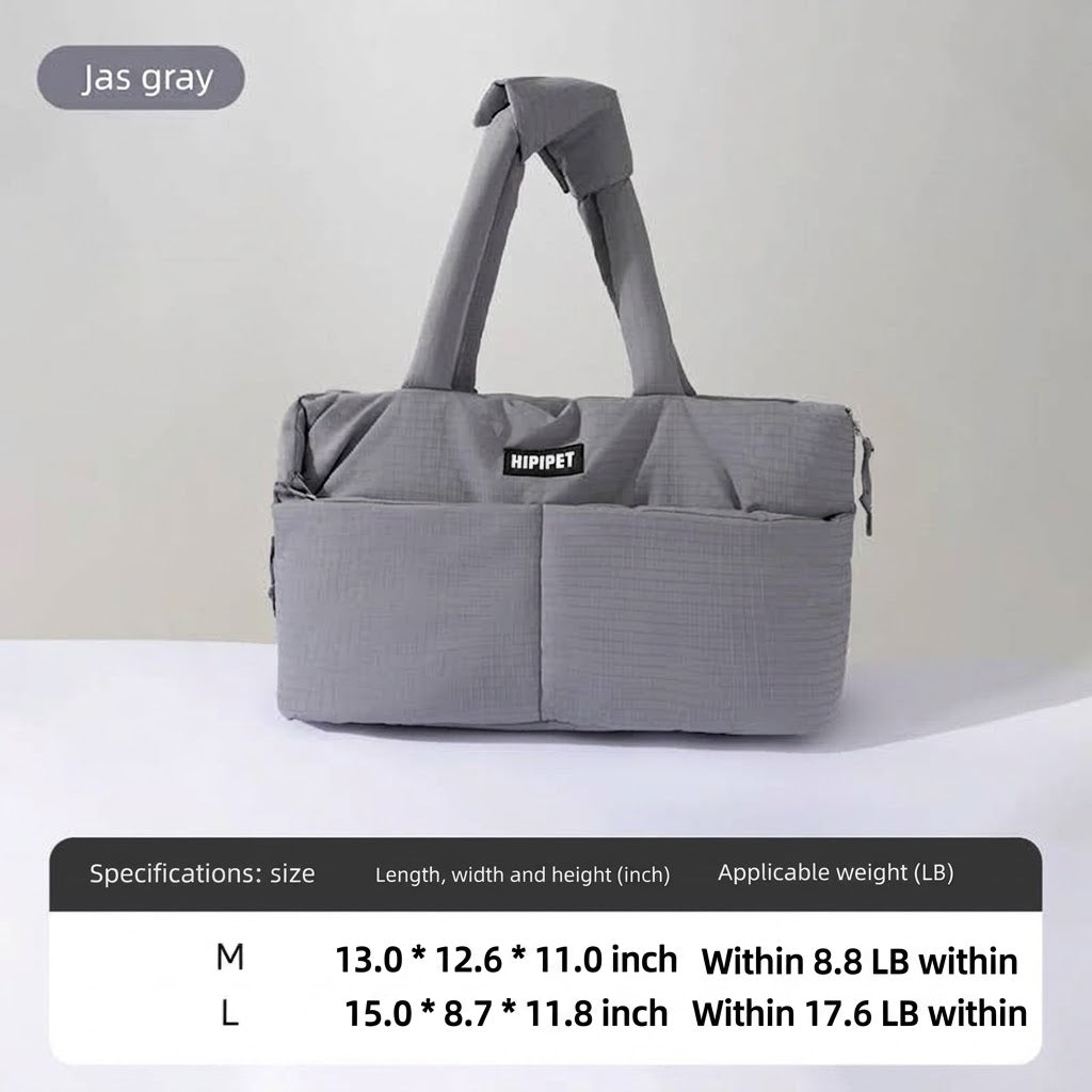 Portable Pet Car Seat Carrier With Adjustable Safety Leash